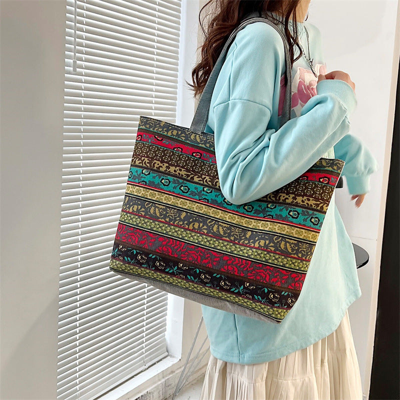 Wholesale Printed Portable Canvas Bag